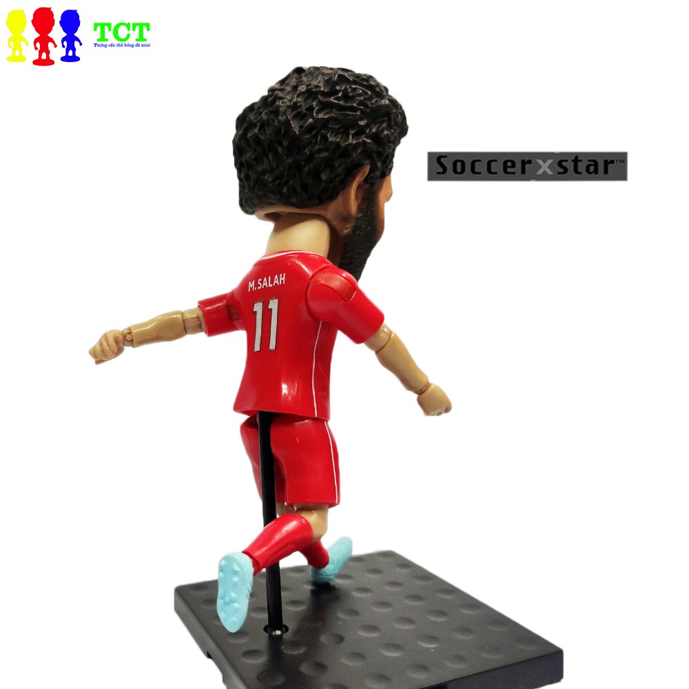 Tượng cầu thủ bóng đá SoccerXstar 13cm Salah - Thỏa thức tạo dáng