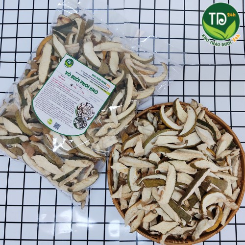 Vỏ bưởi khô nguyên chất, giảm cân, làm mềm mượt, khỏe tóc, dưỡng da, giãm mỡ máu, nguyên liệu nấu chè, làm mứt