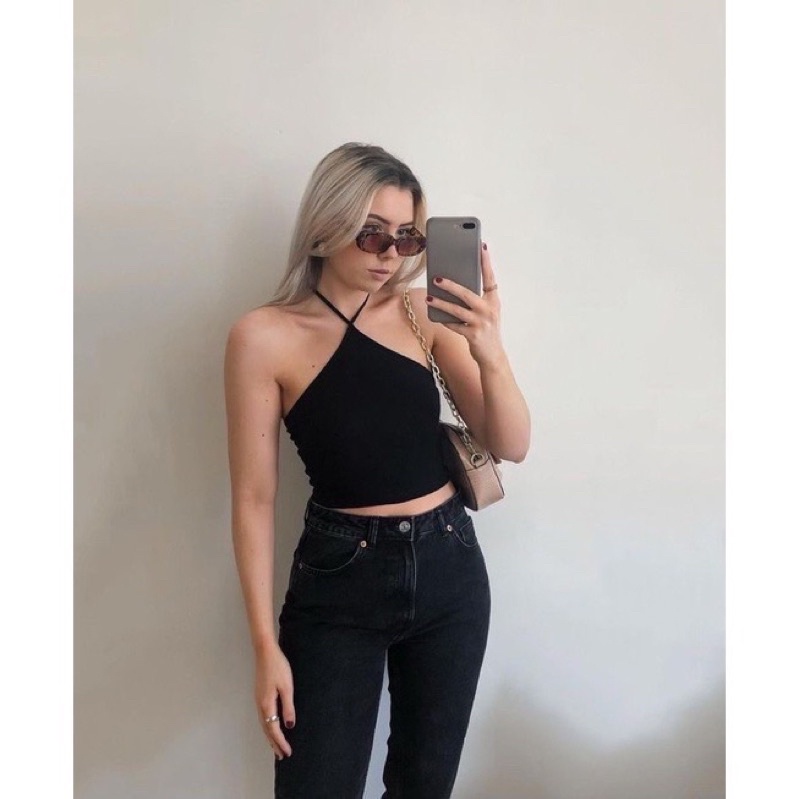 ÁO YẾM BUỘC DÂY HỞ LƯNG