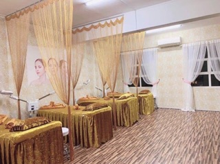 Rèm sợi spa 3mx3m sang trọng