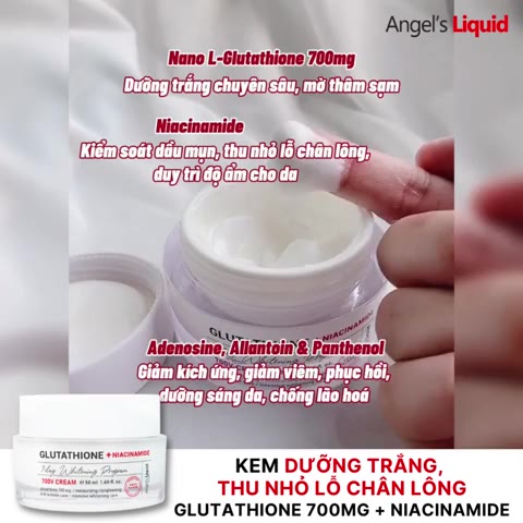 Kem Dưỡng 7Day Glutathione 700 V-Cream Dưỡng Trắng Da, Cấp Ẩm, Làm Mờ Thâm Nám, Giúp Đều Màu Da 50g | BigBuy360 - bigbuy360.vn