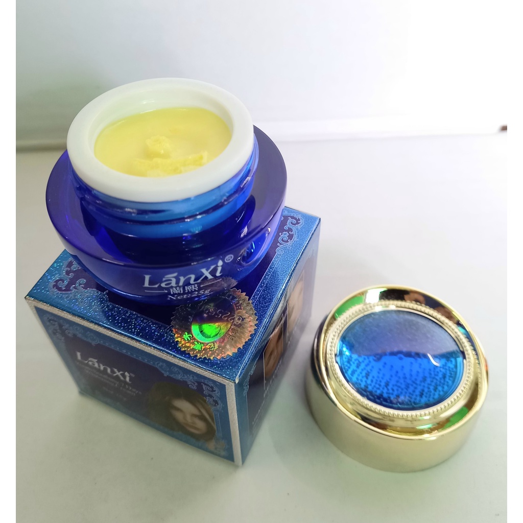 [Nám7 Days] Kem Lanxi dưỡng trắng da giảm nám, tàn nhang các vết thâm Hua Yue Nong Nhật Bản