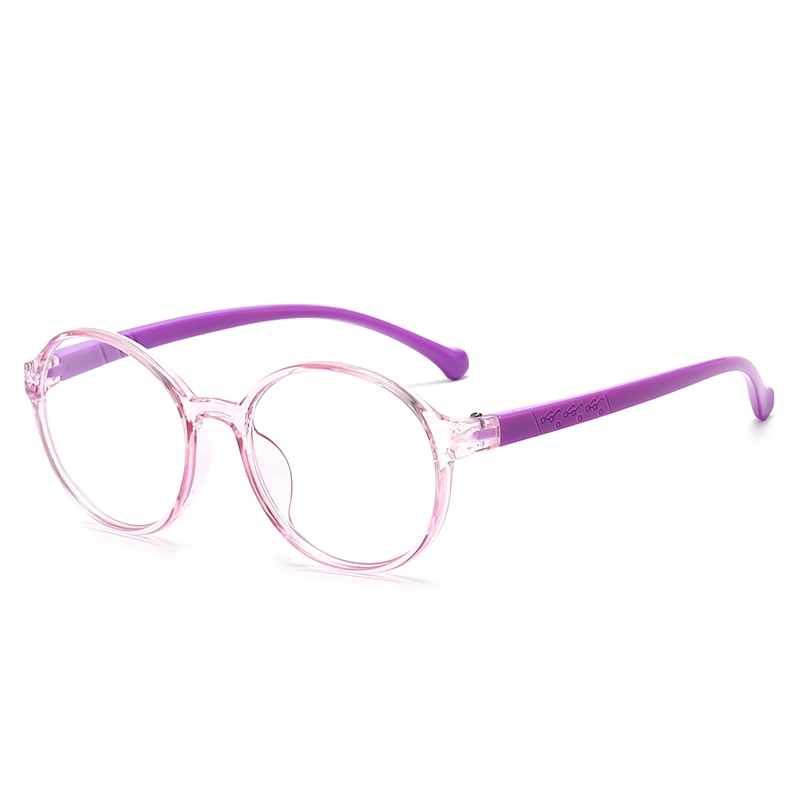 Mắt kính gọng tròn chống bức xạ cho trẻ em tùy chọn màu sắc