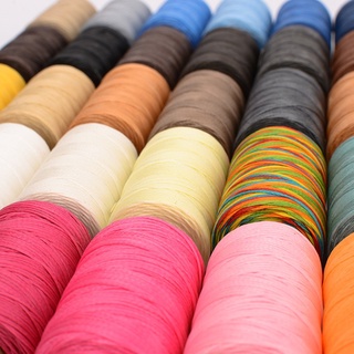 Bộ 4 Màu Sáp Sợi Polyester Dây Sáp Cho Da May Khâu Thủ Công DIY Đóng Sách Sửa Chữa Giày Macrame Dự Án