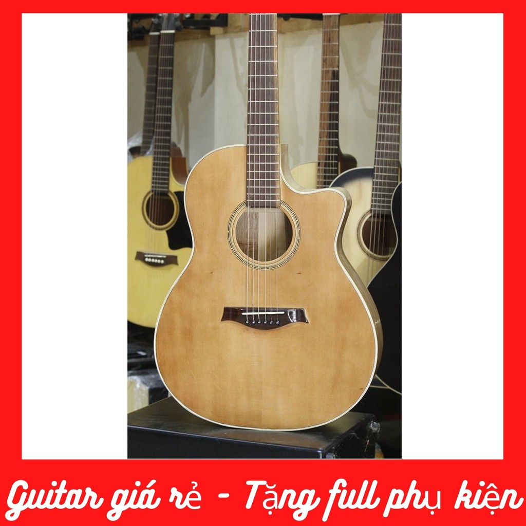 Guitar Accoustic cao cấp , bảo hành 12th cho học sinh , sinh viên