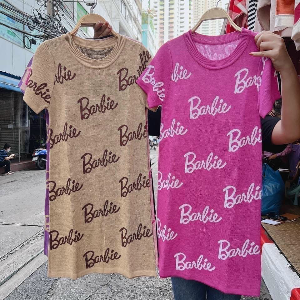 ĐẦM BODY BARBIE TAY LEN DỆT THÁI LAN