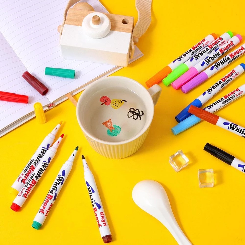 Set 8/12 Bút Nước Ma Thuật Nhiều Màu Sắc Cho Bé