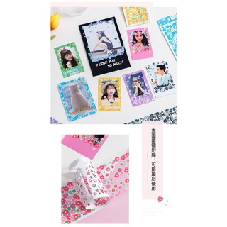 Sticker Hoa Lá trang trí sổ và toploader
