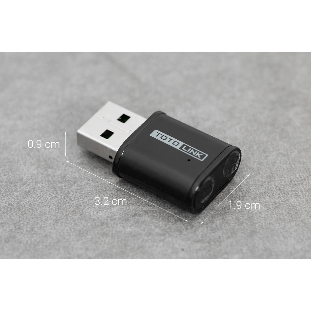 USB Wifi AC650 Mbps Totolink A650USM Đen