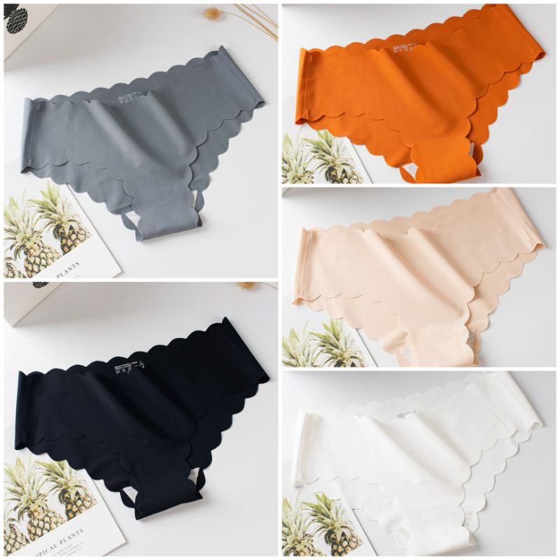 quần lót nữ đúc su thun lạnh không đường may KIMCHIBIKINI đồ chip đáy cotton kháng khuẩn sexy cao cấp QL015
