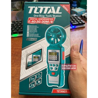 [ TETAN01 ] - Máy đo tốc độ gió kỹ thuật số TOTAL