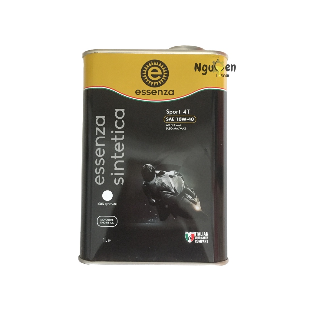 Nhớt Essenza Sport 10w40 1 lít nhớt full tổng hợp