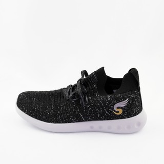 Giày thể thao nam nữ sshoes neon - đen