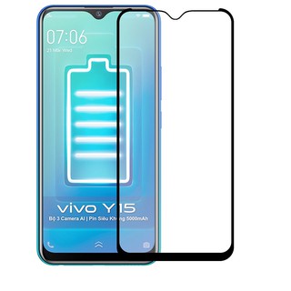 Kính cường lực 9D Full màn hình cho các mã điện thoại Vivo Y11, Y12, Y15, Y17, Y19