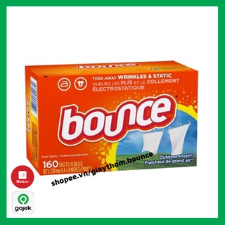 Giấy thơm quần áo bounce | làm phẳng quần áo | hàng mỹ