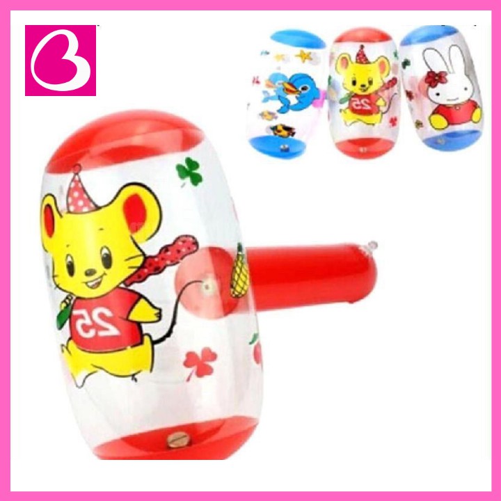 Đồ chơi cây búa hơi có kèn lục lạc phát tiêng kêu vui nhộn cho bé
