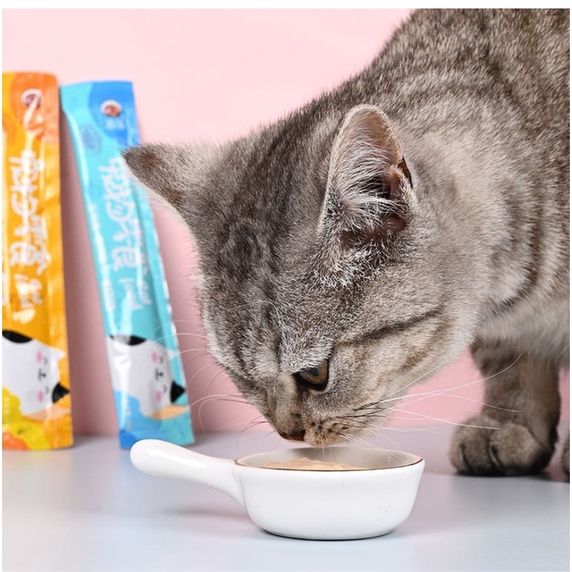 Súp thưởng Cat Food cho mèo đủ vị dinh dưỡng thanh 15g - Bivido
