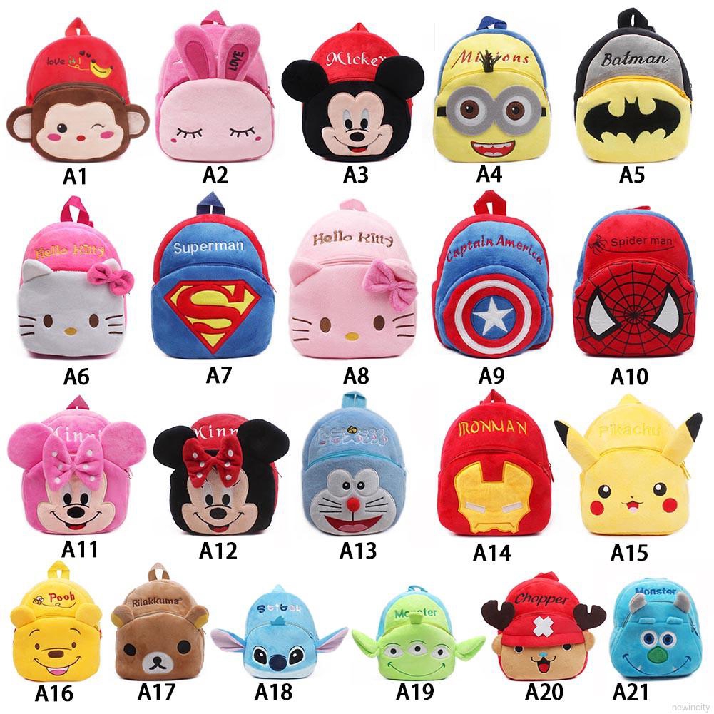 Ba lô hoạt hình dễ thương dành cho các bé học mẫu giáo