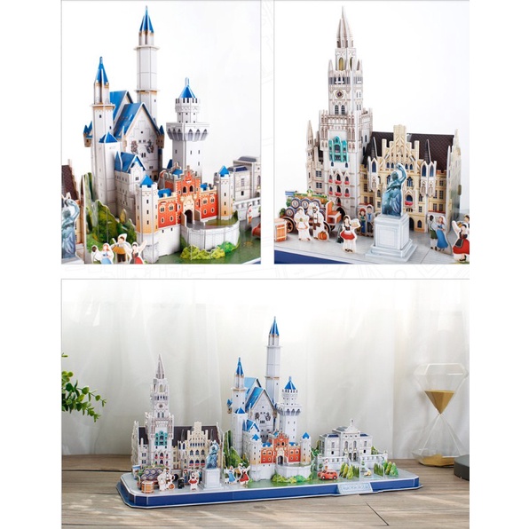 Mô hình giấy 3D CubicFun - CityLines Series- Mô Hình Thành Phố