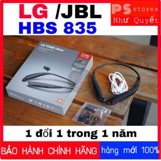 tai nghe bluetooh LG  HBS 835 (JBL) hàng thật có mác chống giả