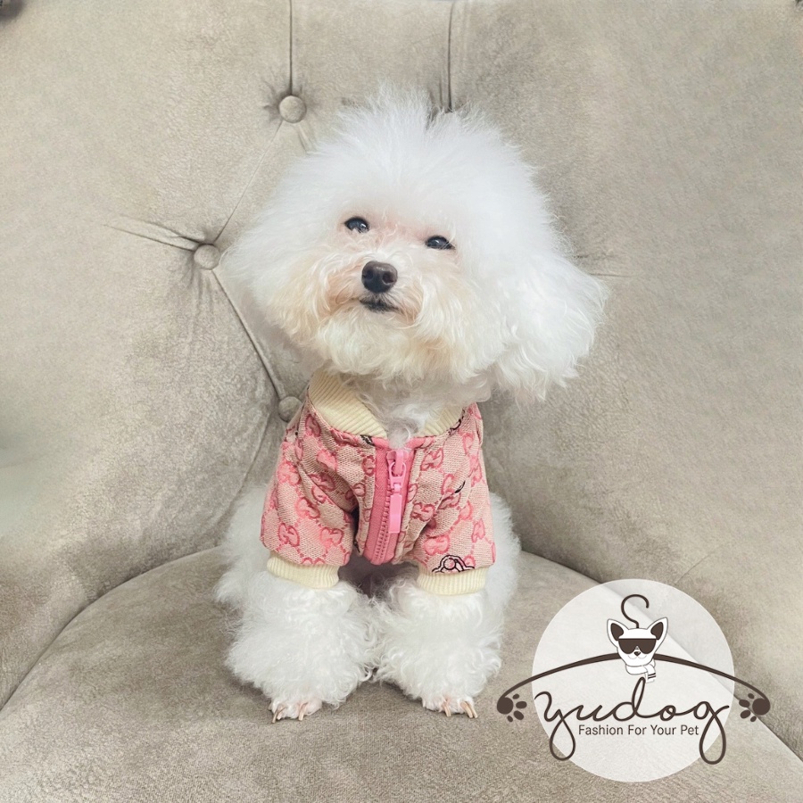 Áo khoác dây kéo cho chó mèo - áo khác cho chó mèo đẹp yudog