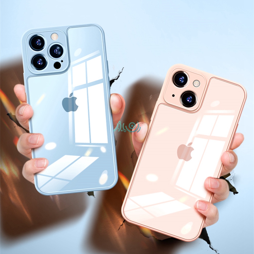 Ốp điện thoại silicon trong suốt siêu mỏng chống sốc cho iPhone 13 12 Pro Max 11 Pro MAX XS MAX XR | BigBuy360 - bigbuy360.vn