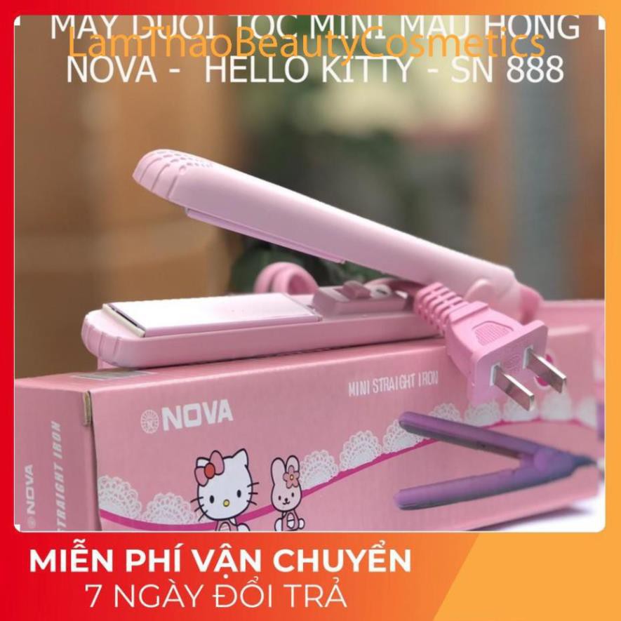 Máy Ép Duỗi Tóc Là Tóc NOVA HELLO KITTY