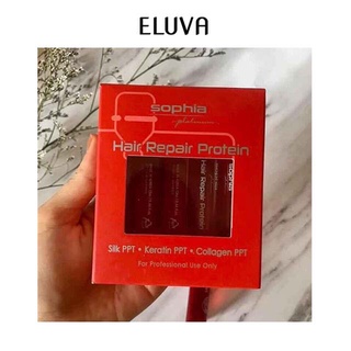 Hair Repair Protein Sophia phục hồi tóc nát qua nhiều lần uốn nhuộm tẩy tóc 13ml