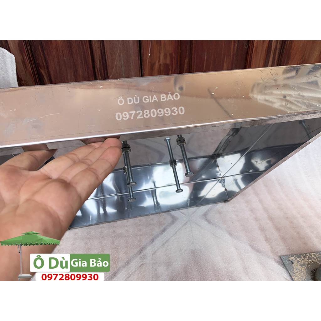 Đế ô chính tâm 2m7,3M 25kg(Chưa bao gồm bê tông tiết kiệm vận chuyển)