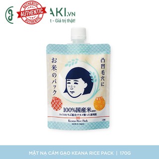 [Mã chiết khấu giảm giá sỉ mỹ phẩm chính hãng] Mặt Nạ Gạo Keana Nadeshiko Rice Mask Pack 170g