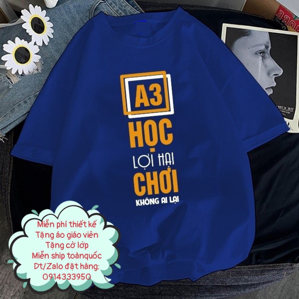 SHIP TỪ 10 CHIẾC ÁO LỚP IN THEO YÊU CẦU, ĐỦ MÀU, ĐỦ SIZE SIÊU ĐẸP SIÊU CHẤT