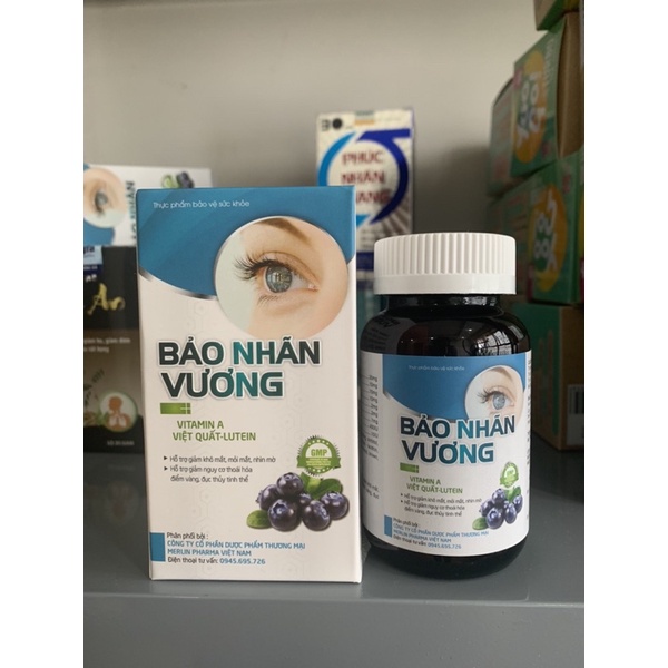 ❤️[ CHÍNH HÃNG ] ❤️ Bảo nhãn vương plus giúp đôi mắt khoẻ