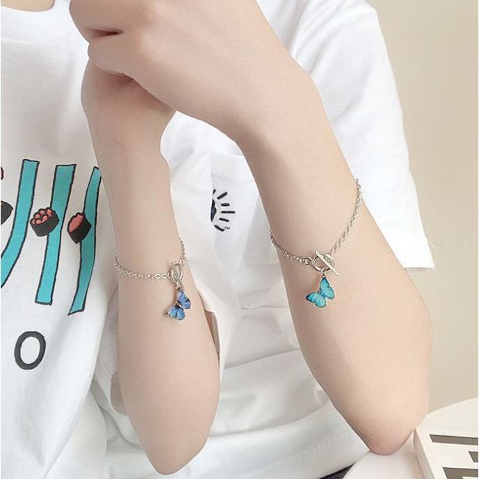 Dây Chuyền Nữ Mặt Hình Bướm Thời Trang Hàn Quốc I33