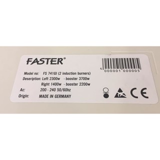 Bếp từ Faster FS 741GI