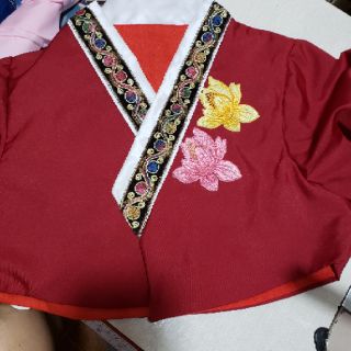 Bộ hanbok free size từ 40_60kg