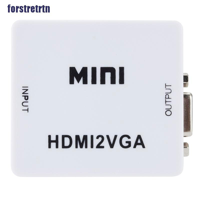 Hộp Chuyển Đổi Vga Sang Hdmi Full Hd Video 1080p Cho Máy Tính