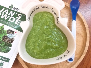 Bột cải kale sấy lạnh - chia lẻ gói