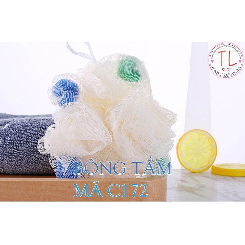 BÔNG TẮM CÓ MÚT - BÔNG TẮM LƯỚI MỀM - BÔNG TẮM TẠO BỌT