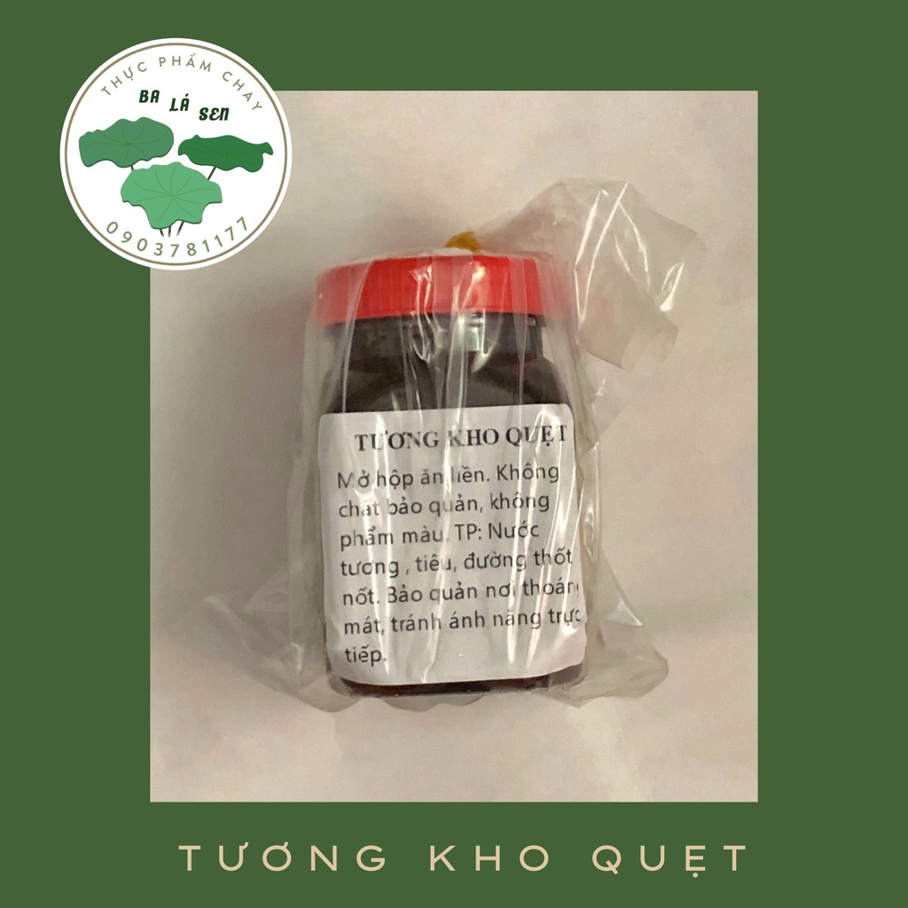 Nước Tương kho quẹt chay Ba Lá Sen chế biến sẵn, bảo quản lâu 150g