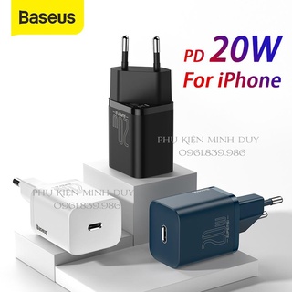 Củ sạc nhanh 20W cho Iphone 12 Baseus Super Si Quick Charger