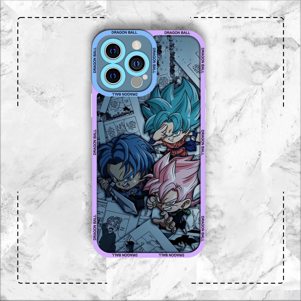 Ốp lưng iphone cạnh vuông JM Case Dragon Ball Chibi art 6plus/6s/6splus/7/7plus/8/8plus/x/xs/11/12/pro/max/plus/promax