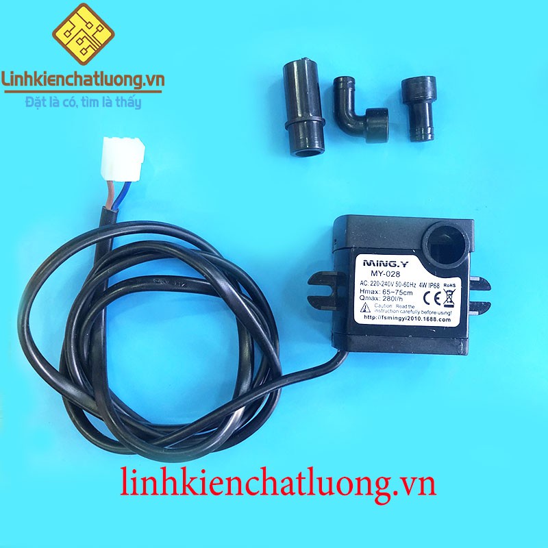 Động cơ bơm nước quạt điều hòa MY-028 220V 4W 280L/h
