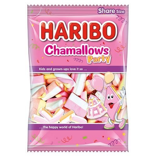 Kẹo xốp Haribo Chamallows Pink & White/ chamallows party