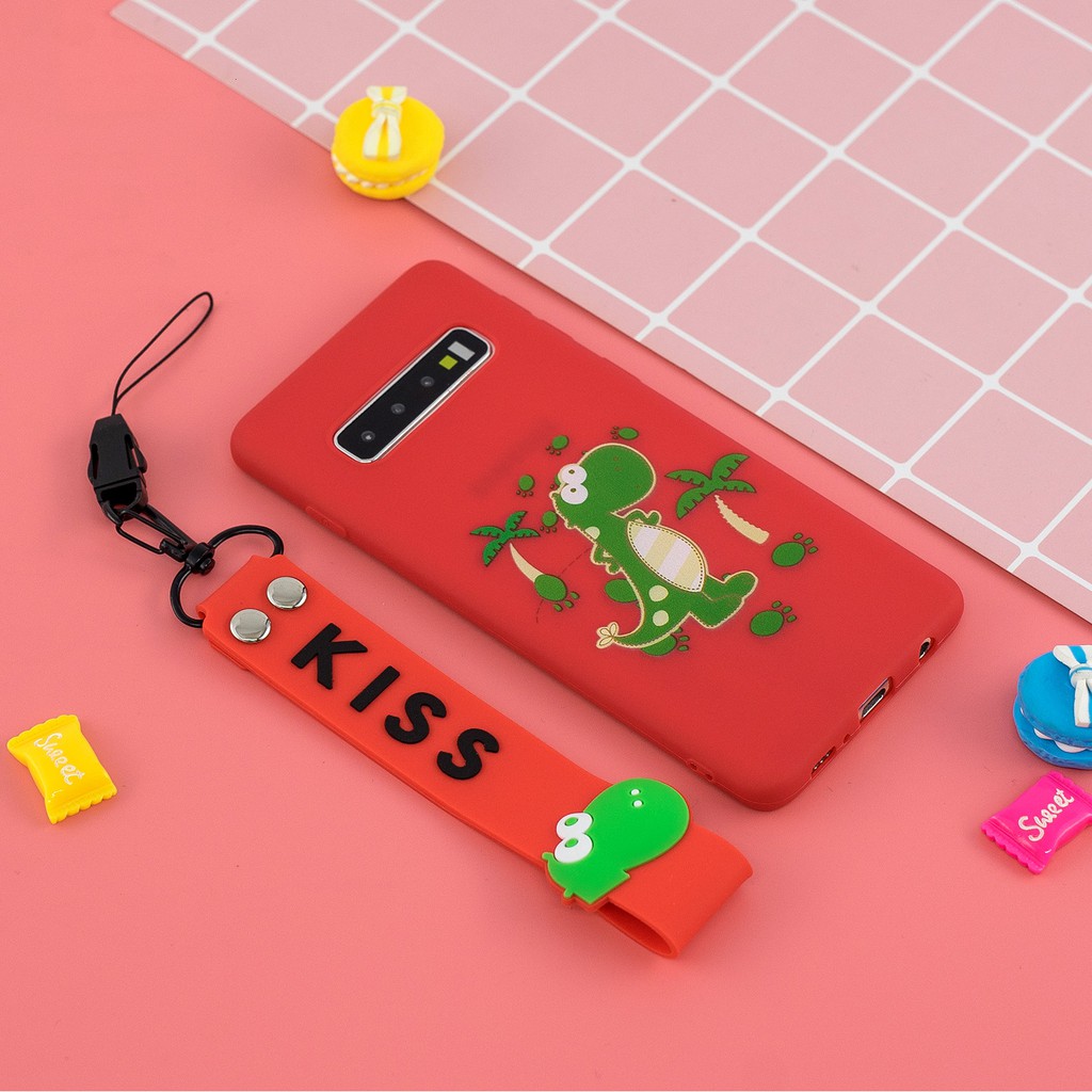 Ốp điện thoại bằng tpu hình gấu đáng yêu dành cho Samsung Note 8 S10 Plus S10e S10 5G | BigBuy360 - bigbuy360.vn