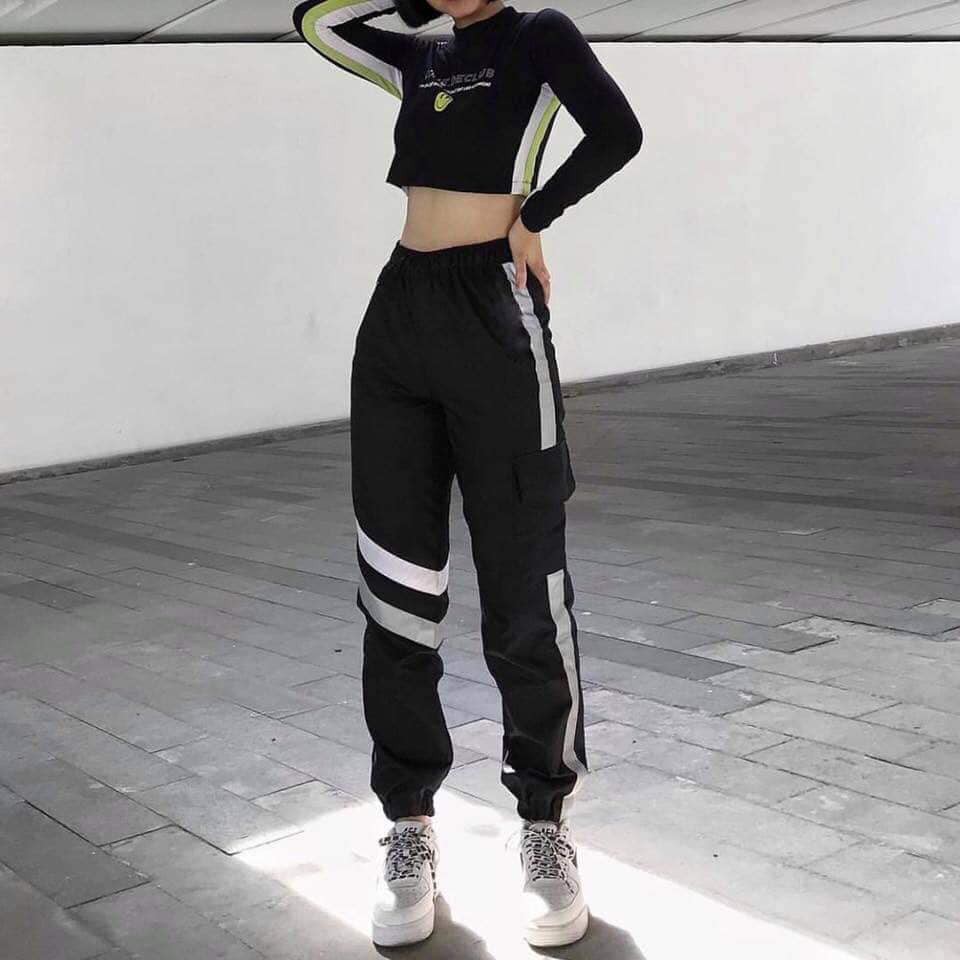 Quần Box Phản Quang - Quần Jogger túi hộp phát sáng - Reflective Box Pants - Quần túi hộp phản quang unisex giá sỉ