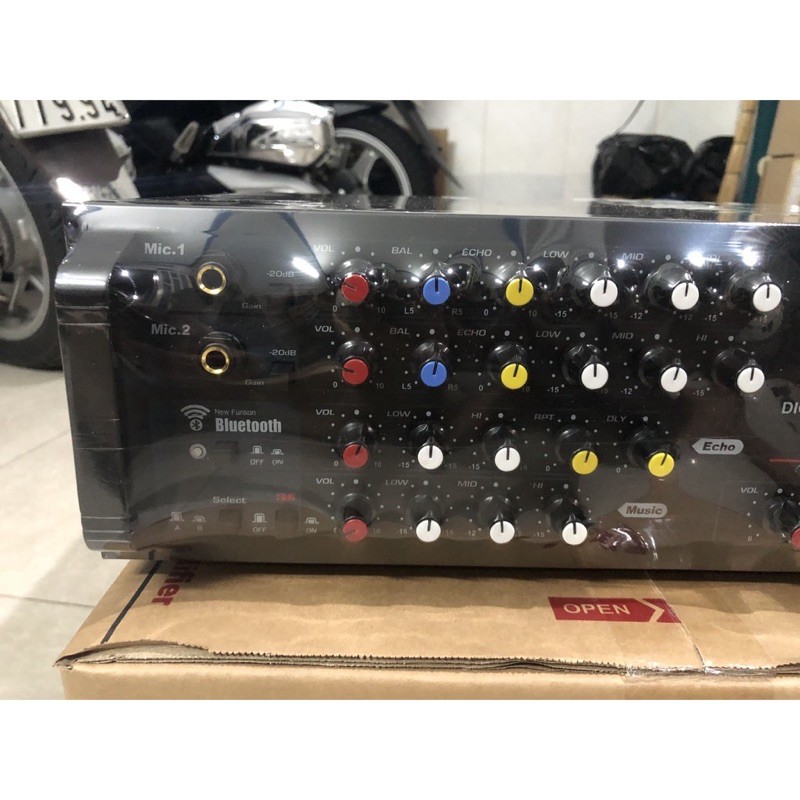 Amply Bluetooth Nanomax pro 001, pro 007- Amply 8 sò lớn Toshiba