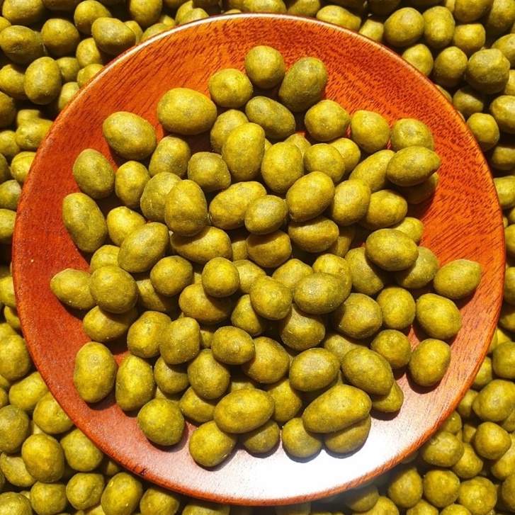 Đậu phộng da cá trà xanh hủ 600gr