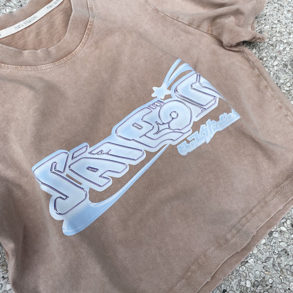 [Mã WASKT304 giảm 15% tối đa 30K đơn 99K] THELSTUDIOS - Áo Croptop Wash Nâu | BigBuy360 - bigbuy360.vn