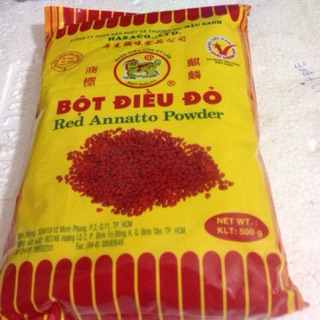 Bột điều đỏ 500g