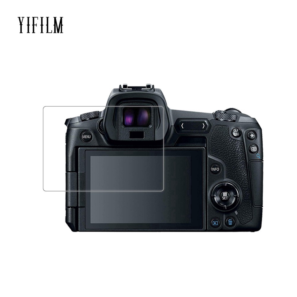 YIFILM Set 2 Kính Cường Lực Bảo Vệ Màn Hình LCD Cho Camera Canon Eos R 70d 77d 9000d 600d 80d 6d